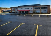 Commercial parking lot