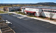 Commercial parking area